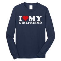 I Love My Girlfriend I Heart My Girlfriend Gf Long Sleeve Shirt