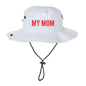 I Love My Mom Funny Sarcastic Video Games Gift Legacy Cool Fit Booney Bucket Hat