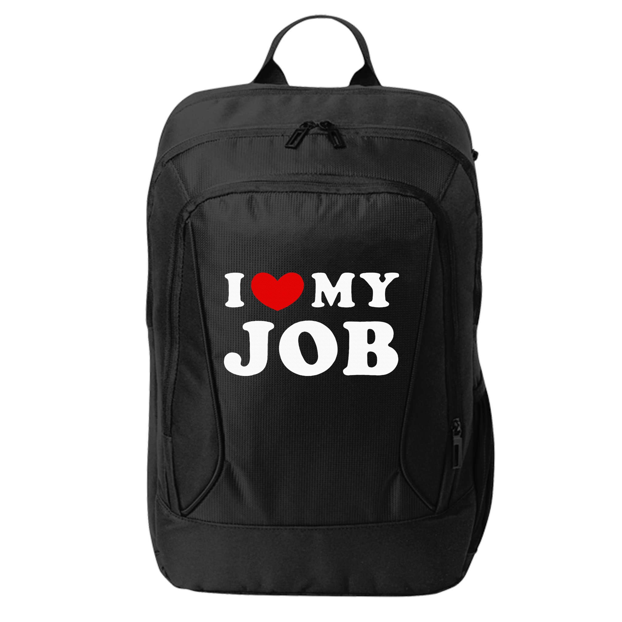 I Love My Job I Heart My Job City Backpack