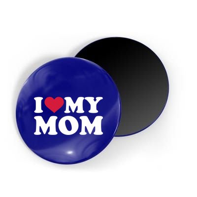 I Love My Mom Gift Magnet