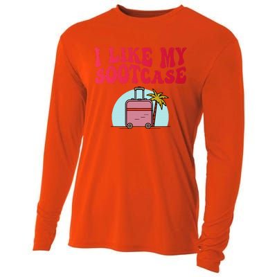 I Like My Sootcase Suitcase Cooling Performance Long Sleeve Crew