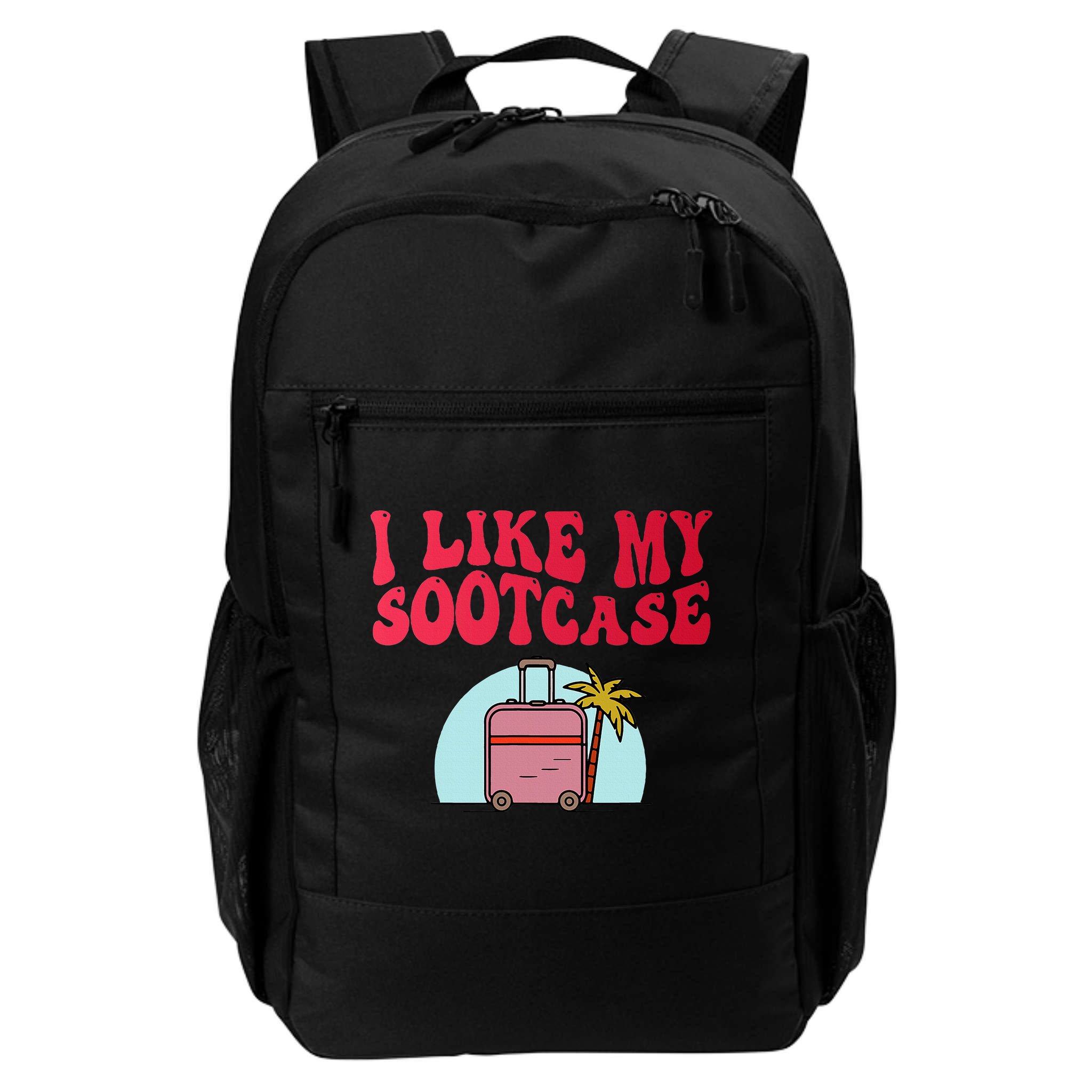 I Like My Sootcase Suitcase Backpack