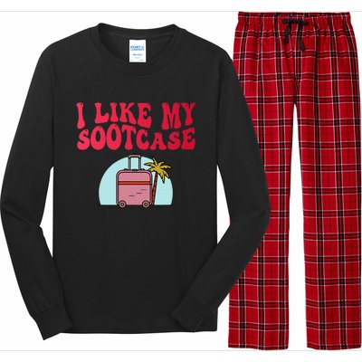 I Like My Sootcase Suitcase Long Sleeve Pajama Set