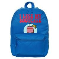 I Like My Sootcase Suitcase 16 in Basic Backpack