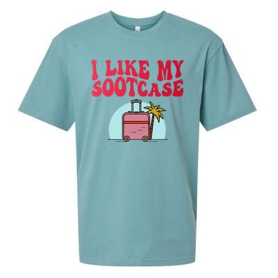 I Like My Sootcase Suitcase Sueded Cloud Jersey T-Shirt