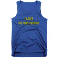 I Love My Friend Funny Video Gaming Gamer Gift Gift Tank Top