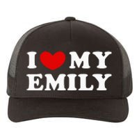 I Love My Emily Yupoong Adult 5-Panel Trucker Hat