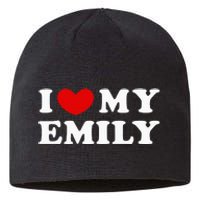 I Love My Emily Sustainable Beanie