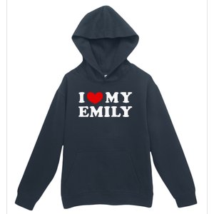 I Love My Emily Urban Pullover Hoodie