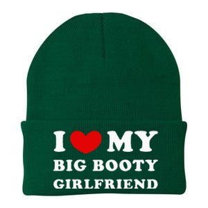 I Love My Big Booty Girlfriend I Heart My Big Booty Gf Knit Cap Winter Beanie