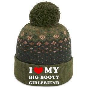 I Love My Big Booty Girlfriend I Heart My Big Booty Gf The Baniff Cuffed Pom Beanie