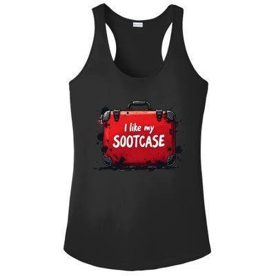 I Like My Sootcase Suitcase Funny Trump Victory 2024 Meme Ladies PosiCharge Competitor Racerback Tank