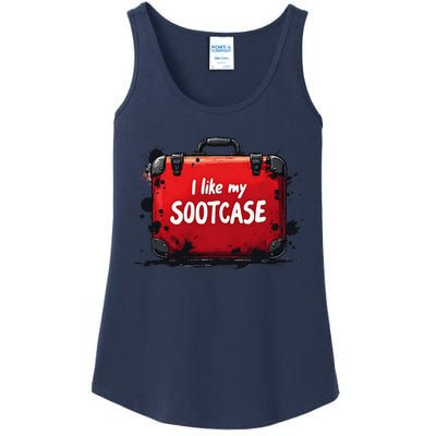 I Like My Sootcase Suitcase Funny Trump Victory 2024 Meme Ladies Essential Tank