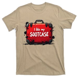 I Like My Sootcase Suitcase Funny Trump Victory 2024 Meme T-Shirt