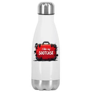 I Like My Sootcase Suitcase Funny Trump Victory 2024 Meme Stainless Steel Insulated Water Bottle