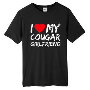 I Love My Cougar Girlfriend I Heart My Cougar Girlfriend GF Tall Fusion ChromaSoft Performance T-Shirt