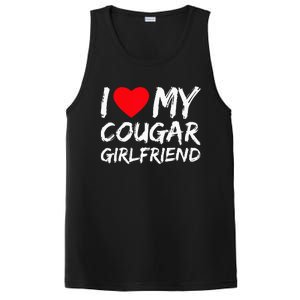 I Love My Cougar Girlfriend I Heart My Cougar Girlfriend GF PosiCharge Competitor Tank