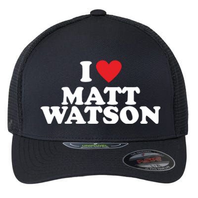 I Love Matt Watson Flexfit Unipanel Trucker Cap