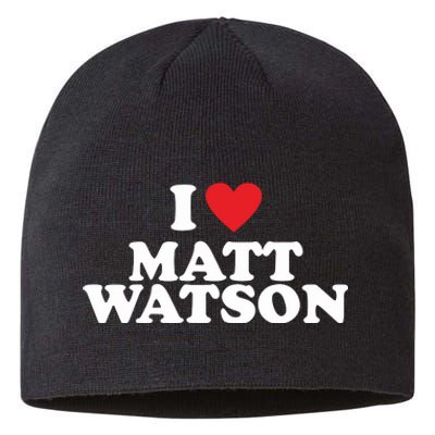 I Love Matt Watson Sustainable Beanie