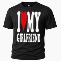 I Love My Girlfriend Gf I Heart My Girlfriend GF Cooling Performance Crew T-Shirt