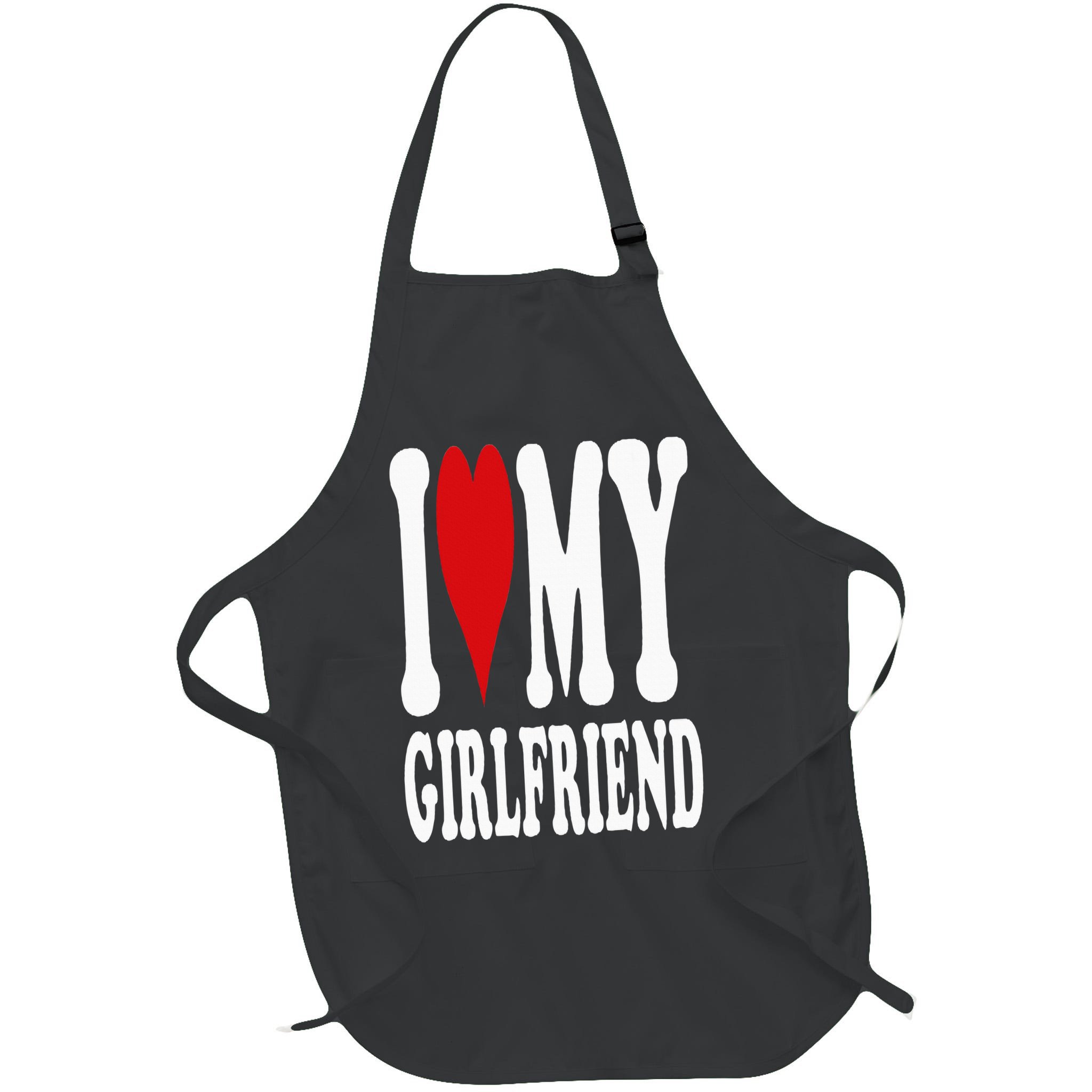 I Love My Girlfriend Gf I Heart My Girlfriend GF Apron