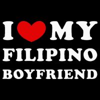I Love My Filipino Boyfriend I Heart My Filipino Boyfriend Drawstring Bag