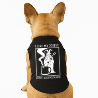 I Like My Coffee How I Like My Magic Doggie Tank