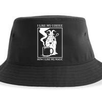 I Like My Coffee How I Like My Magic Sustainable Bucket Hat