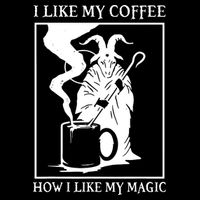 I Like My Coffee How I Like My Magic 16 in Basic Backpack