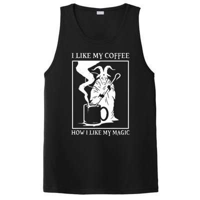 I Like My Coffee How I Like My Magic PosiCharge Competitor Tank