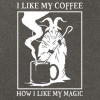 I Like My Coffee How I Like My Magic Cotton Canvas Backpack