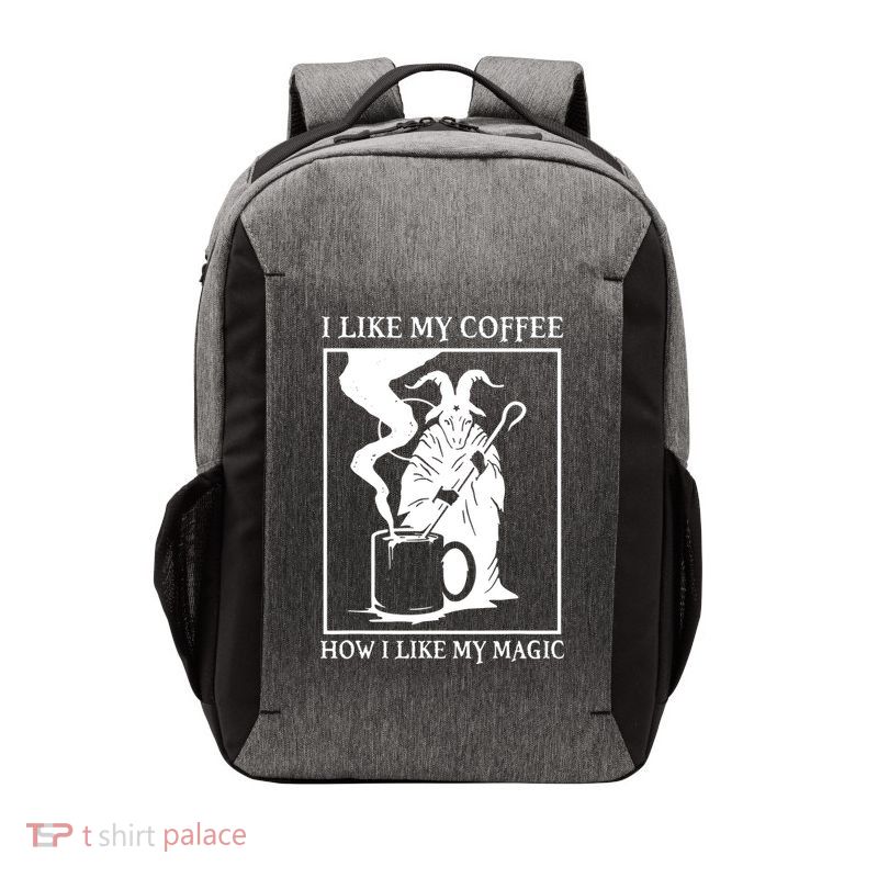 I Like My Coffee How I Like My Magic Vector Backpack