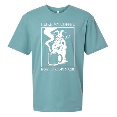 I Like My Coffee How I Like My Magic Sueded Cloud Jersey T-Shirt