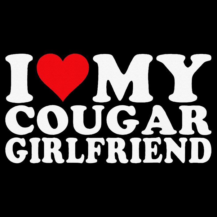I Love My Cougar Girlfriend I Heart My Cougar Girlfriend Cooling Performance Crew T-Shirt
