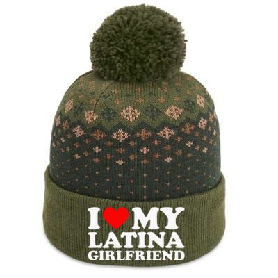 I Love My Latina Girlfriend The Baniff Cuffed Pom Beanie