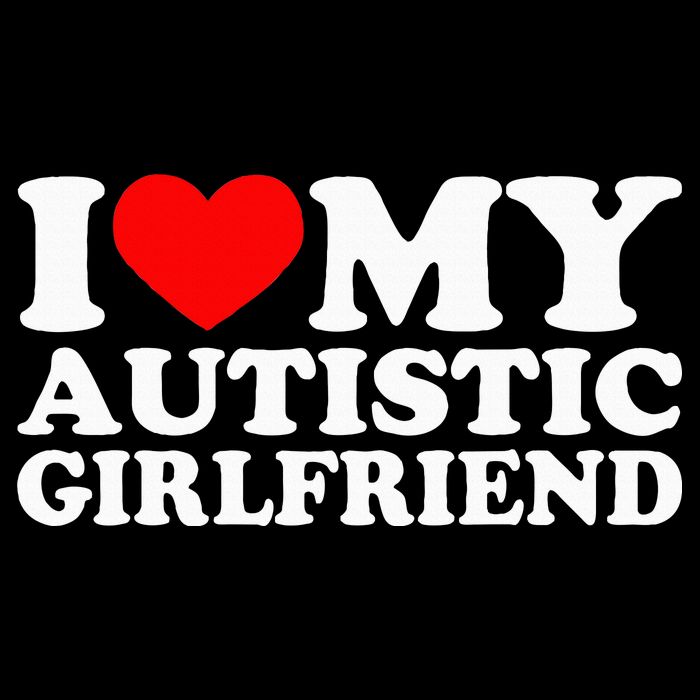 I Love My Autistic Girlfriend I Heart My Gf With Autism Cooling Performance Crew T-Shirt
