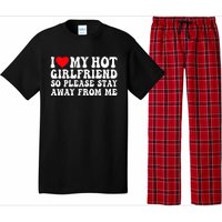 I Love My Girlfriend I Love My Girlfriend Please Stay Away Pajama Set