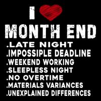 I Love Month End Funny Accountants Quotes Birthday Funny Gift Drawstring Bag