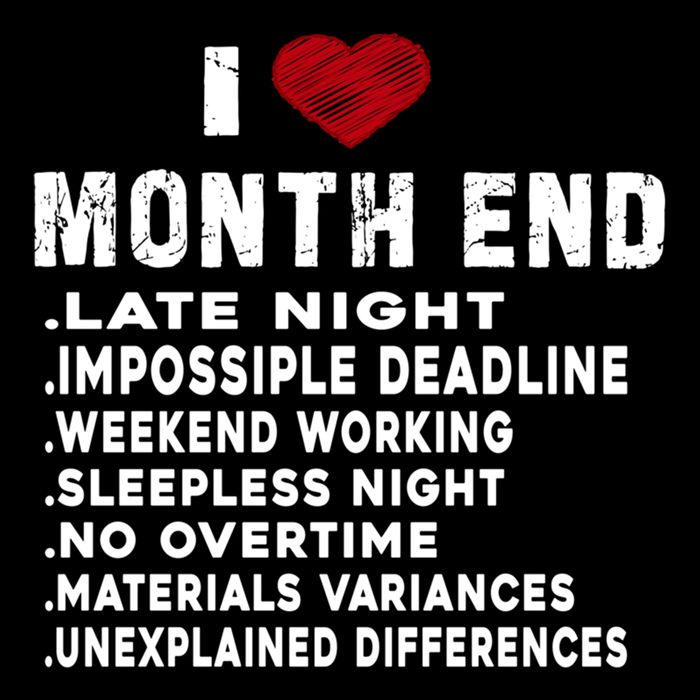 I Love Month End Funny Accountants Quotes Birthday Funny Gift Drawstring Bag