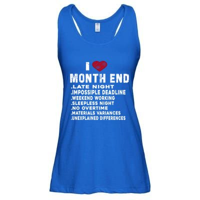 I Love Month End Funny Accountants Quotes Birthday Funny Gift Ladies Essential Flowy Tank