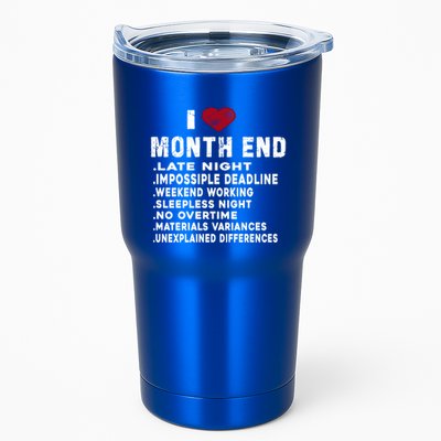 I Love Month End Funny Accountants Quotes Birthday Funny Gift Tumbler