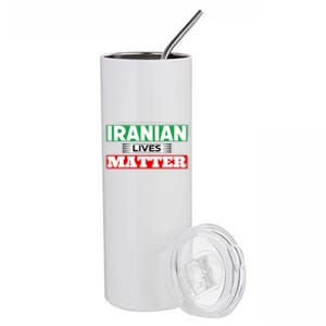 Iranian Lives Matter IranIran Stainless Steel Tumbler