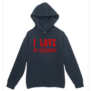 I Love My Friend Funny Video Gaming Gamer Gift Gift Urban Pullover Hoodie