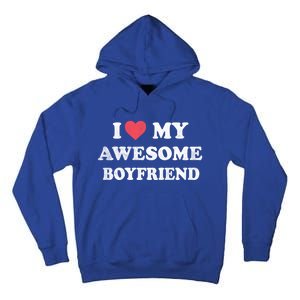 I Love My Awesome Friend Happy Valentines Day Gift Tall Hoodie