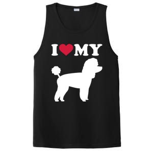 I Love My Toy Poodle Gift PosiCharge Competitor Tank