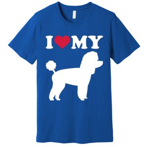 I Love My Toy Poodle Gift Premium T-Shirt