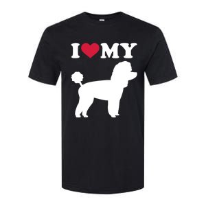 I Love My Toy Poodle Gift Softstyle CVC T-Shirt