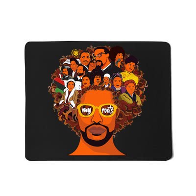 I Love My Roots Back Powerful Black History Month Dna Pride Mousepad