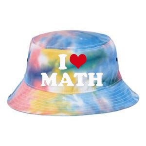 I Love Math Tie Dye Newport Bucket Hat