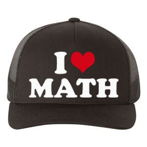 I Love Math Yupoong Adult 5-Panel Trucker Hat